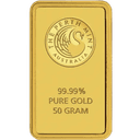 50 gram goudbaar LBMA 3