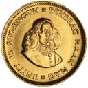 Gouden 1 Rand munt Zuid-Afrika 1