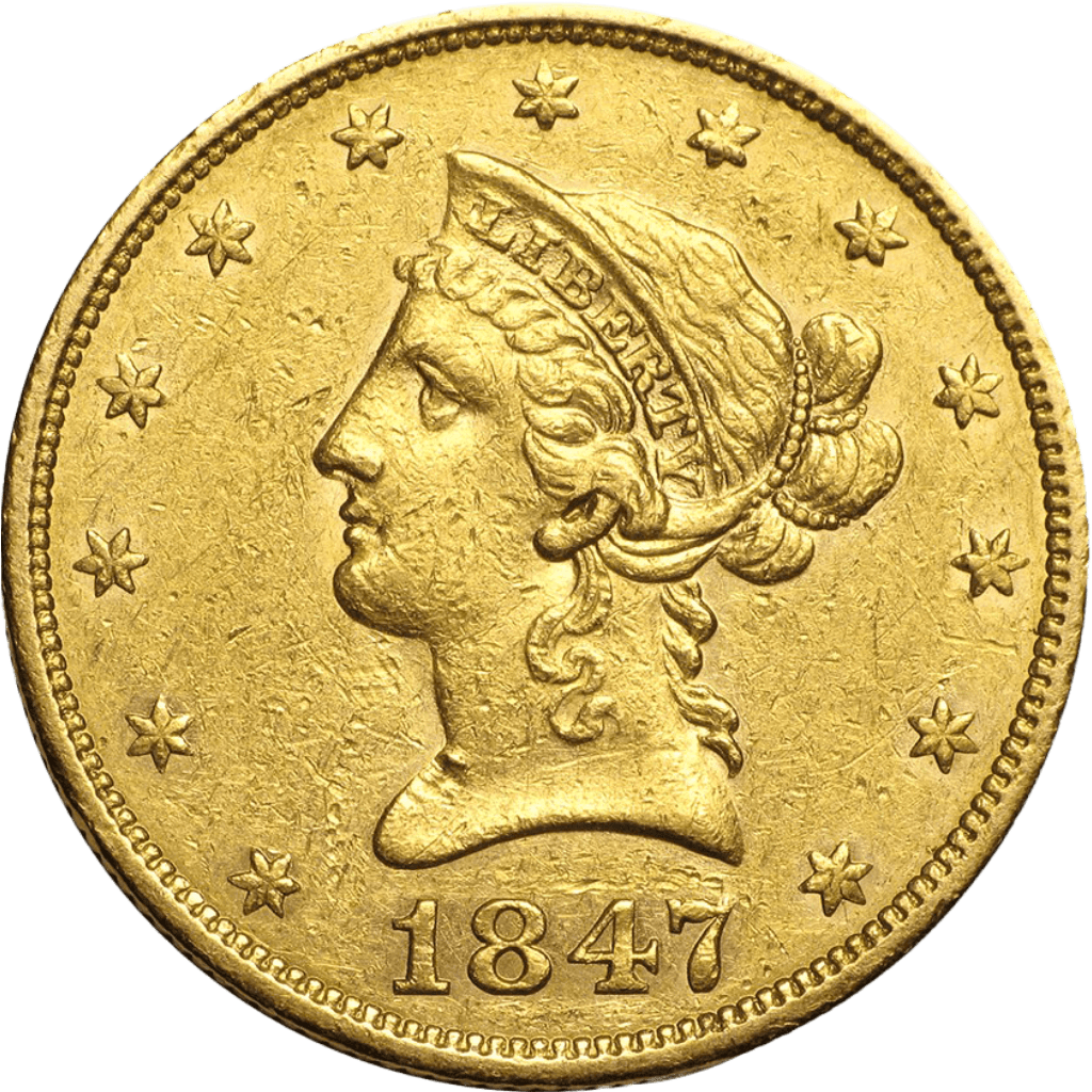 Gouden 10 dollar munt American Eagle