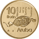Gouden 10 Florin Aruba 1954-2004 1