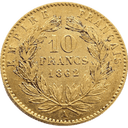 Gouden 10 Francs munt Frankrijk 1