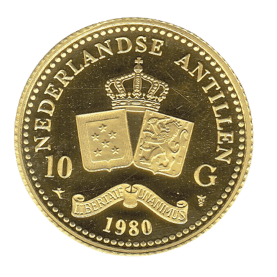 Gouden 10 gulden Nederlandse Antillen