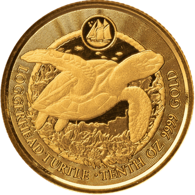 Gouden muntenmix 1/10 troy ounce