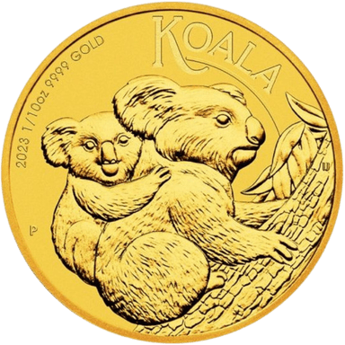 Gouden muntenmix 1/10 troy ounce