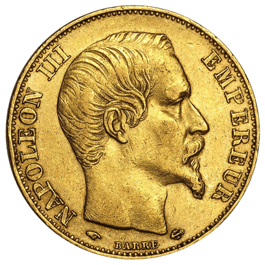 Gouden 20 Francs munt Frankrijk