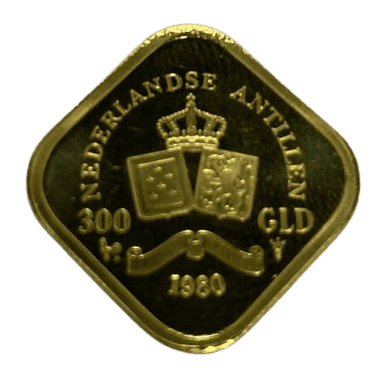 Gouden 300 gulden Nederlandse Antillen