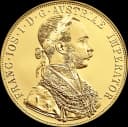 Gouden 4 dukaat Oostenrijk 1