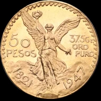 Gouden 50 pesos Mexico
