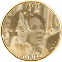 Gouden 50 euro munt divers 2