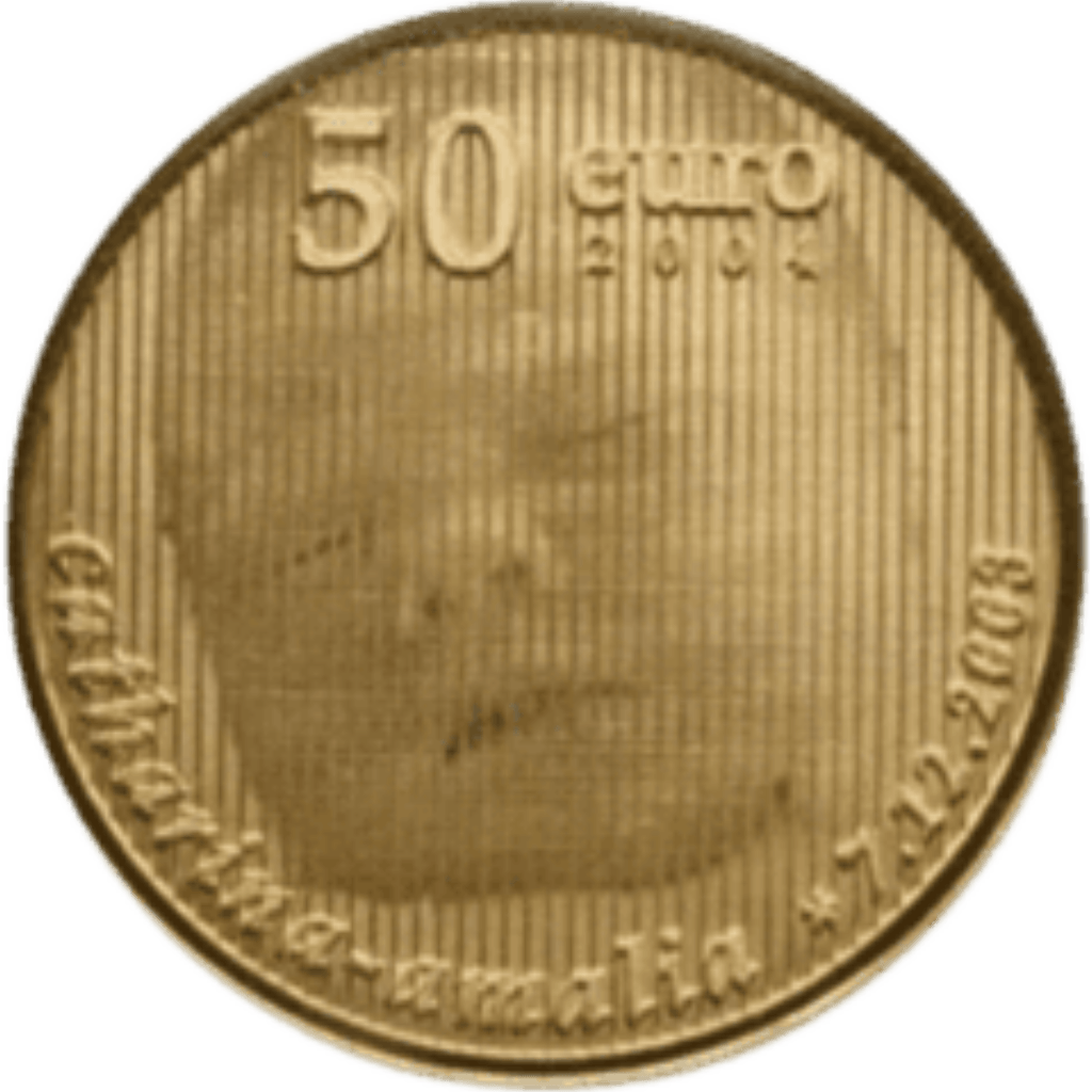 Gouden 50 euro munt divers