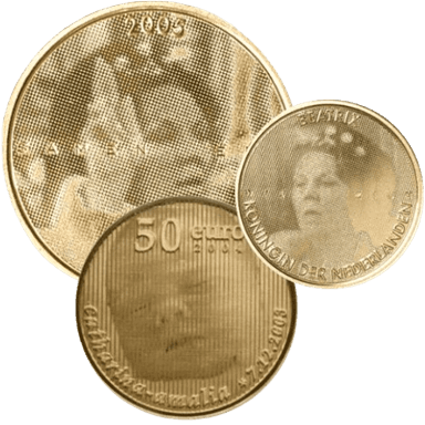 Gouden 50 euro munt