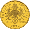 Gouden 8 florin gulden 1