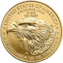 Gouden American Eagle munt 1/2 troy ounce 1