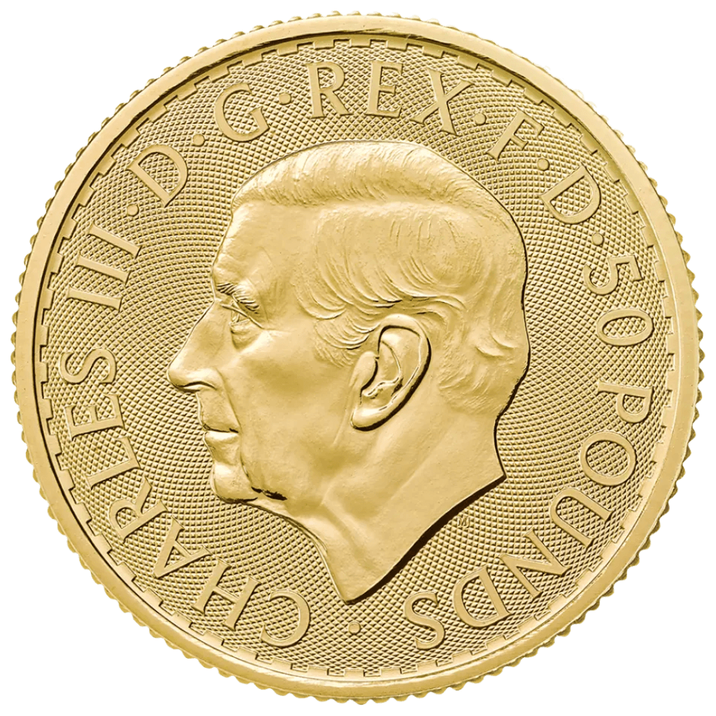 Gouden Britannia munt 1/2 troy ounce