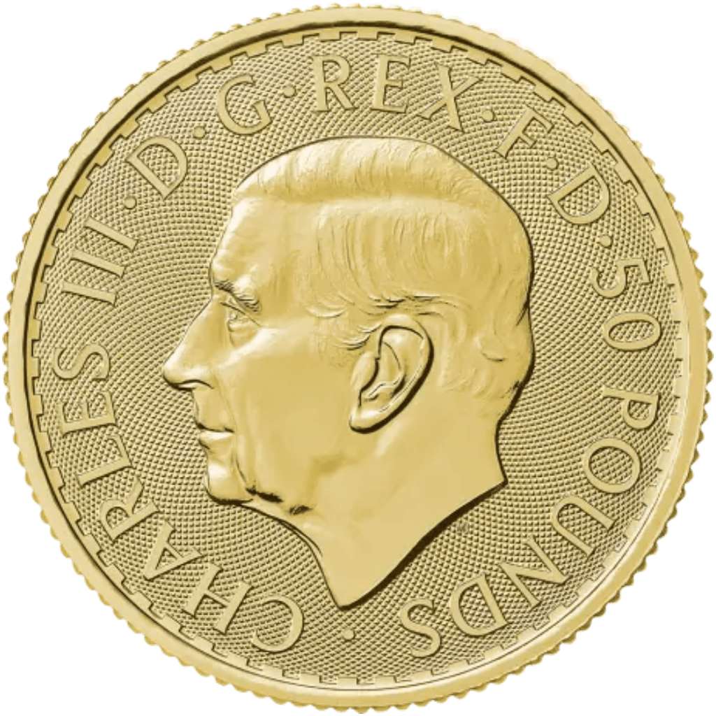 Gouden Britannia munt 1/2 troy ounce