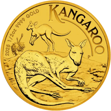 Gouden Kangaroo munt 1/2 troy ounce