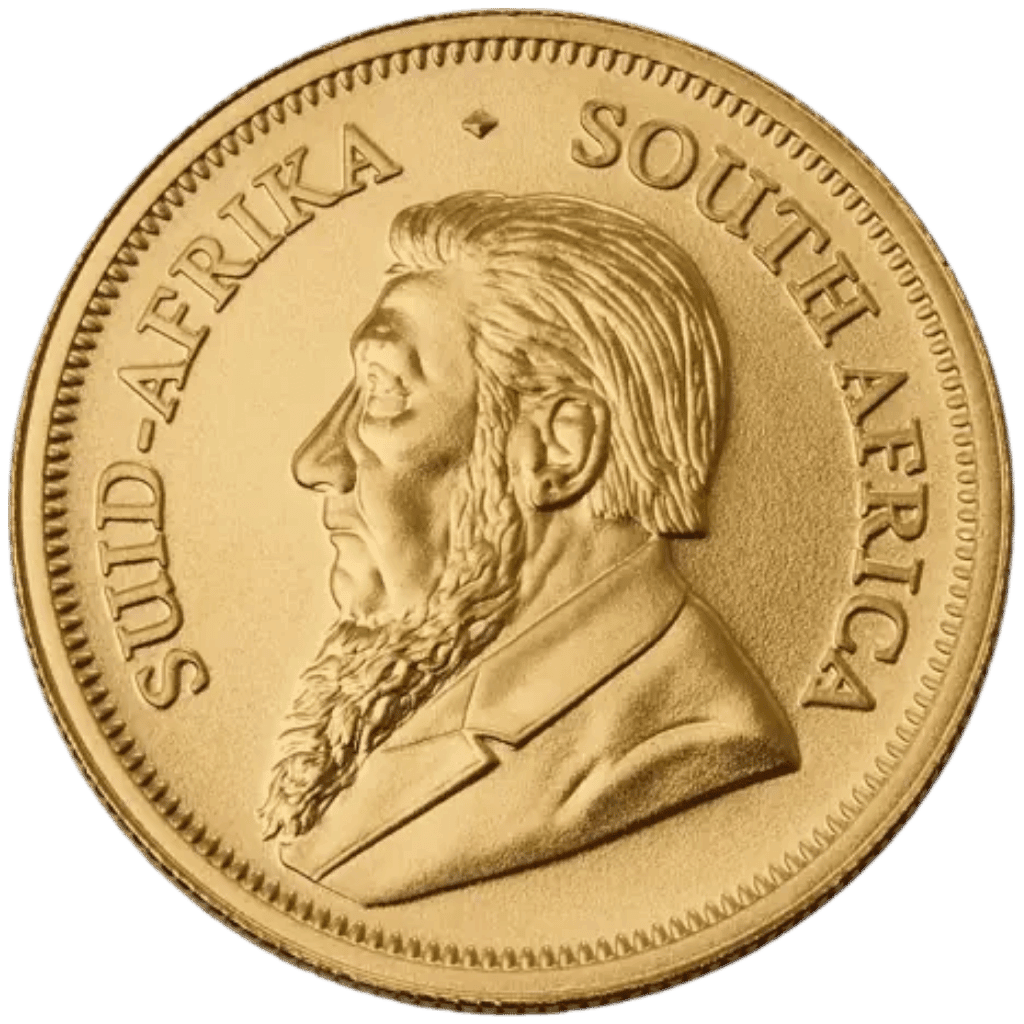 Gouden Krugerrand munt 1/4 troy ounce