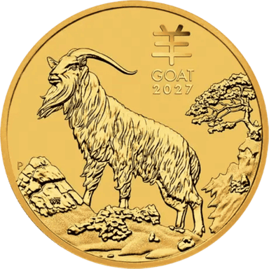 Gouden Lunar munt 1 troy ounce