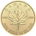 Gouden Maple Leaf munt 1 gram 1