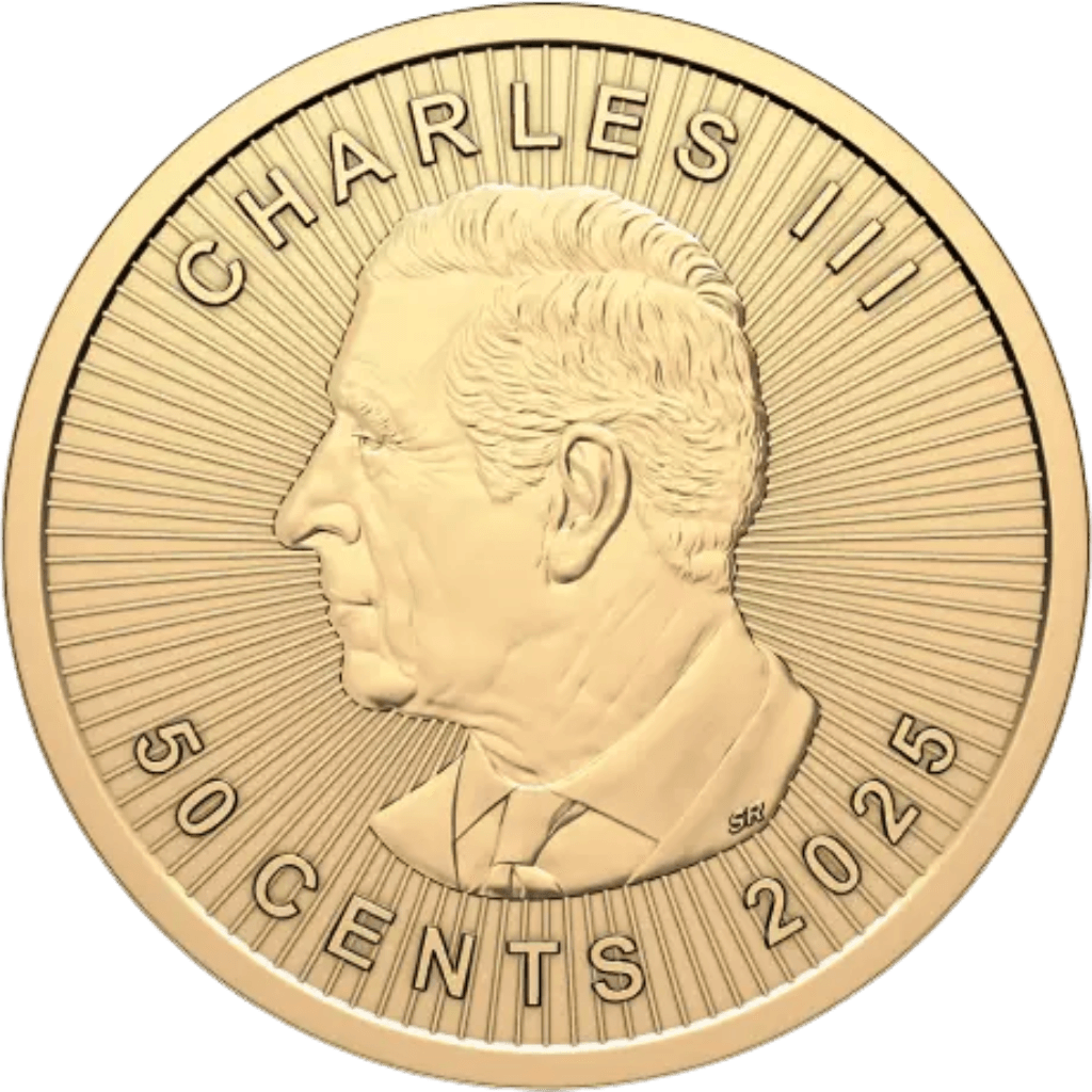 Gouden Maple Leaf munt 25 x 1 gram