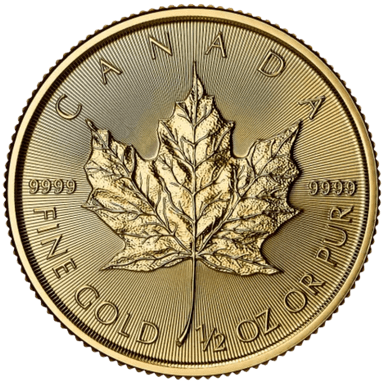 Gouden Maple Leaf munt 1/2 troy ounce