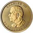 Gouden Maple Leaf munt 1/2 troy ounce 2