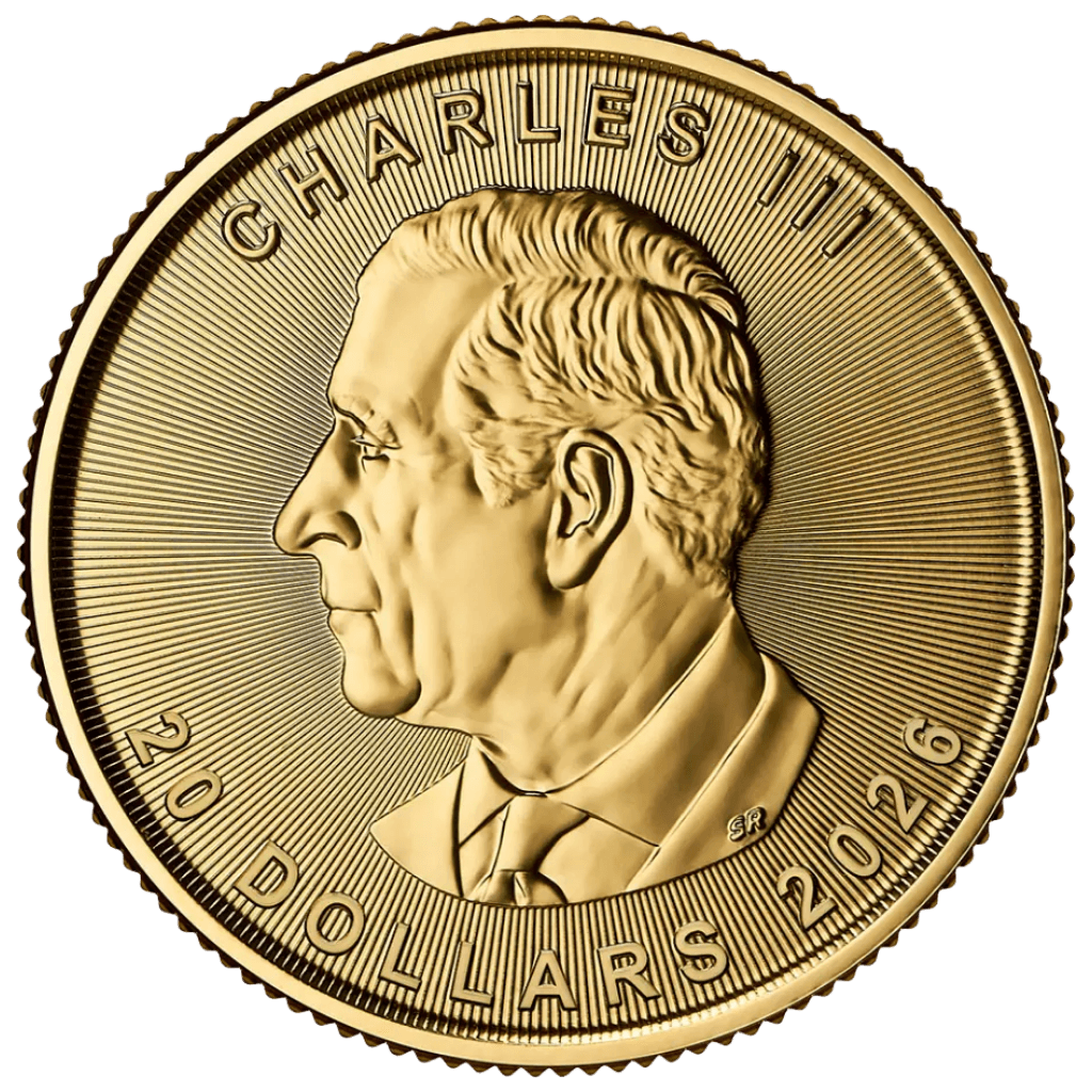 Gouden Maple Leaf munt 1/2 troy ounce