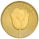 Gouden Nederlandse tulp munt 1/4 troy ounce 1