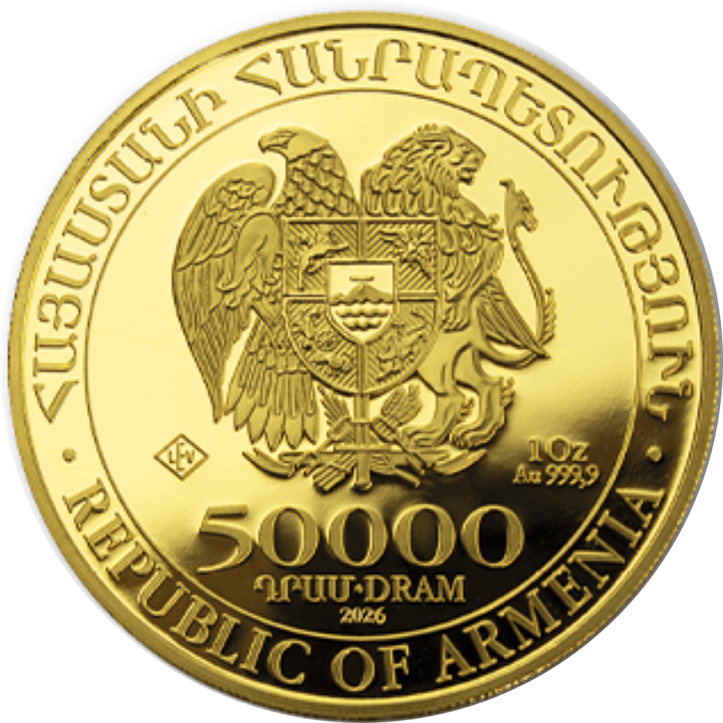 Gouden Noahs Ark munt 1 troy ounce