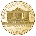 Gouden Philharmoniker munt 1/2 troy ounce 2