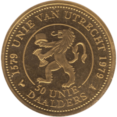 Gouden Unie van Utrecht munt