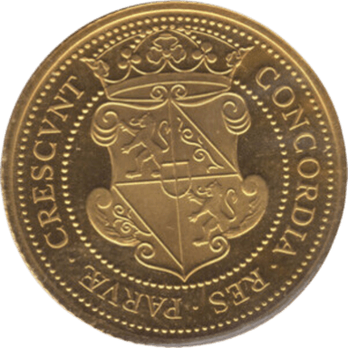 Gouden Unie van Utrecht munt