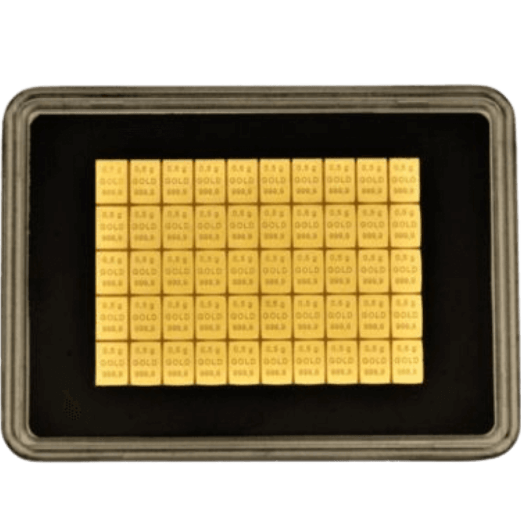 Valcambi CombiBar 50 x 0,5 gram goud