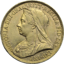 Dubbele gouden Sovereign munt 2