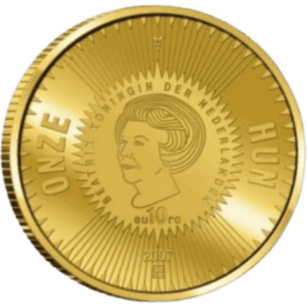 Gouden herdenkingsmunt Michiel de Ruyter