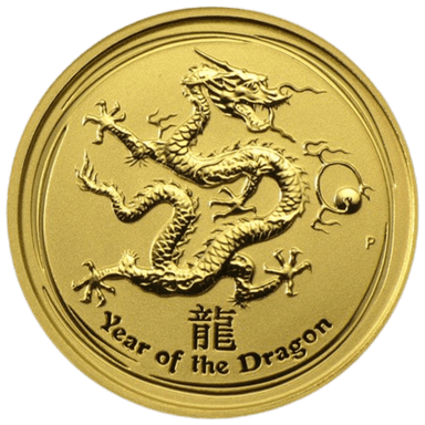 Gouden Lunar munt 1 troy ounce