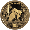 Gouden Panda munt 1 gram 1