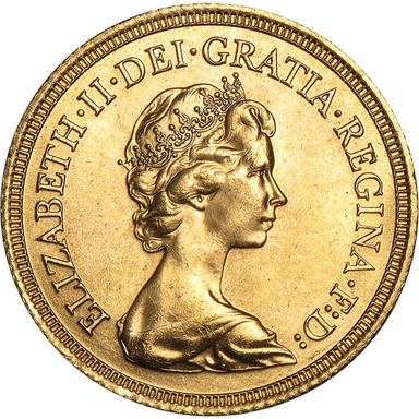 Gouden Sovereign munt