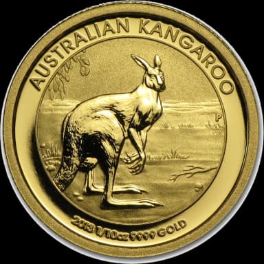 Kangaroo goud 1/10 troy ounce