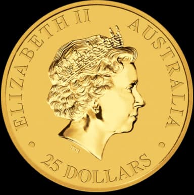 Kangaroo goud 1/4 troy ounce
