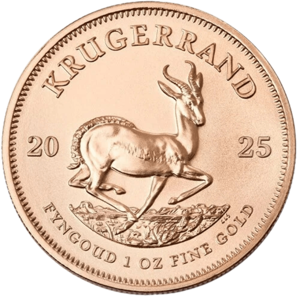 Gouden Krugerrand munt 1 troy ounce