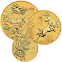 Lunar munt goud 1 troy ounce 1