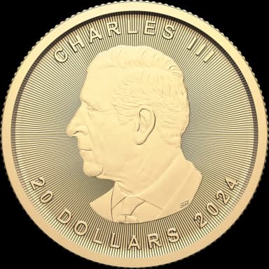 Maple Leaf goud 1/2 troy ounce