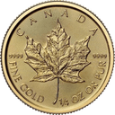 Gouden Maple Leaf munt 1/4 troy ounce 1