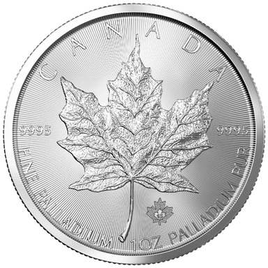 Palladium Maple Leaf munt 1 troy ounce