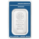 Palladiumbaar divers 1 troy ounce 3