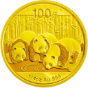Gouden Panda munt 1/4 troy ounce 1