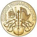 Gouden Philharmoniker munt 1/10 troy ounce 1