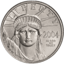 Platina American Eagle munt 1/10 troy ounce 1