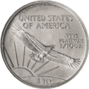 Platina American Eagle munt 1/10 troy ounce 2